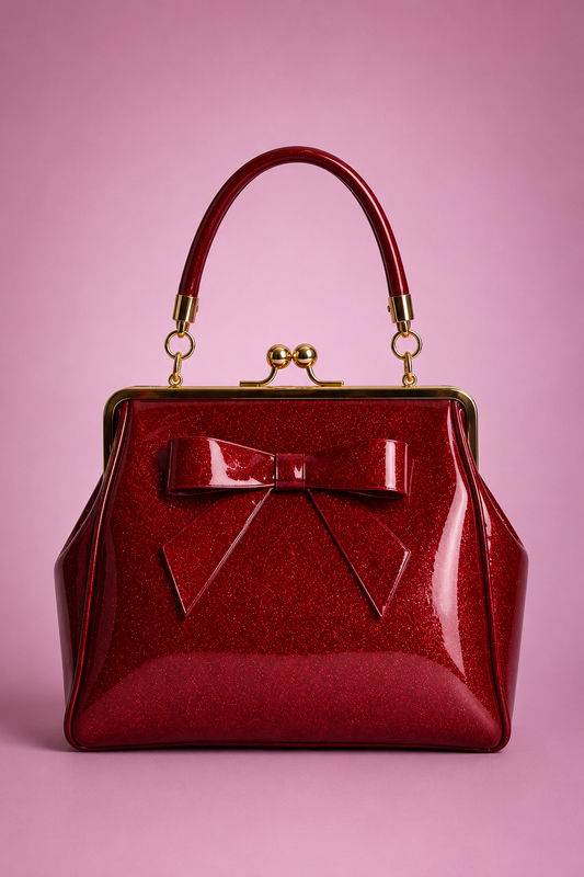 Suzie Sparkle Handbag in Red