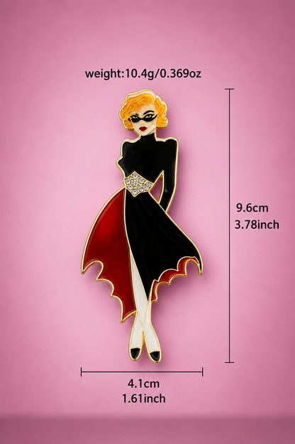 Madame Vixen Brooch