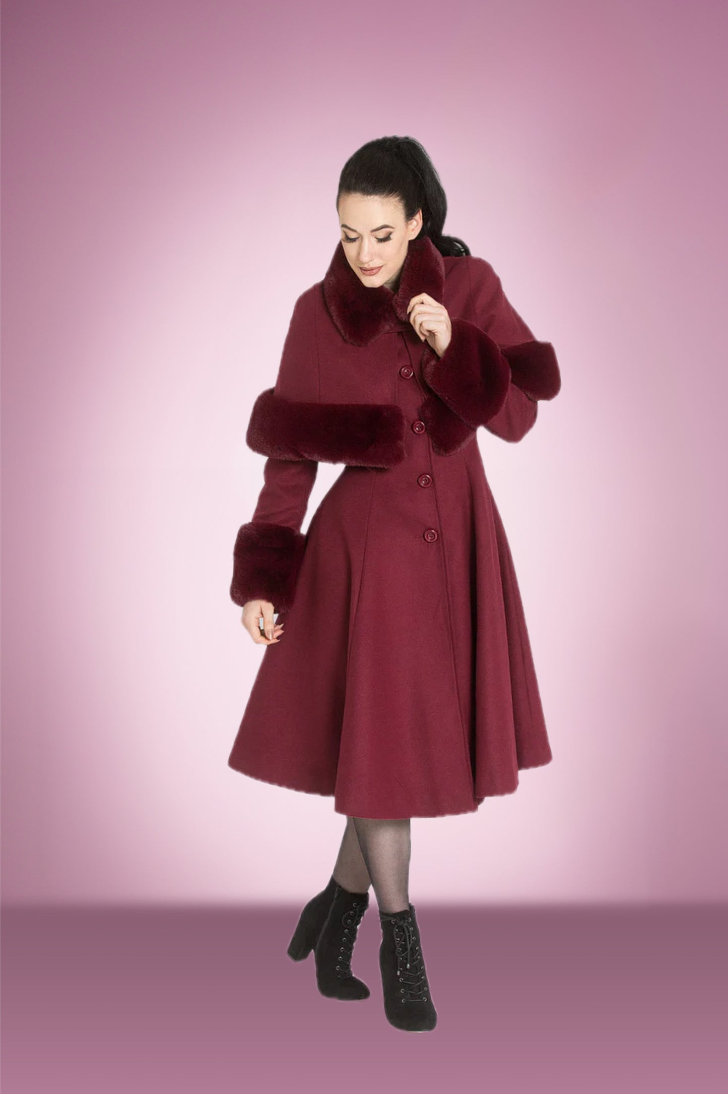 Helsinki Cape Swing Coat