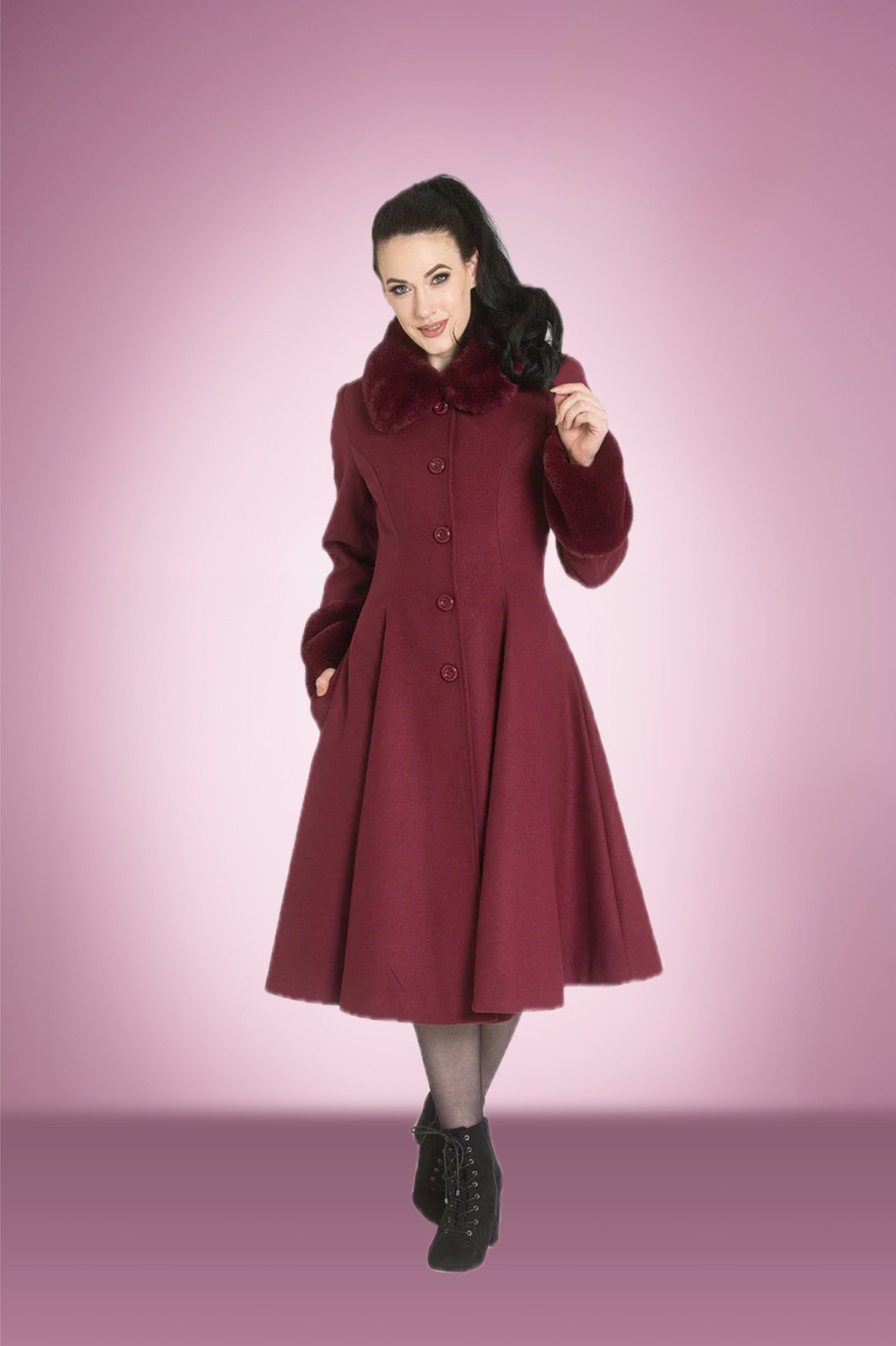 Helsinki Cape Swing Coat