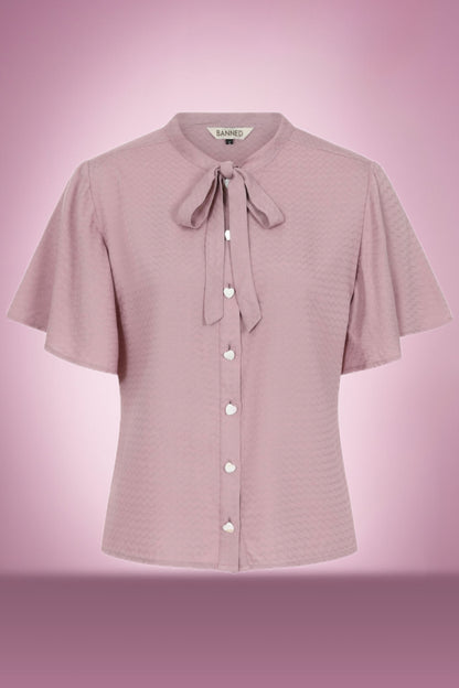 Bessie Blouse in lilac