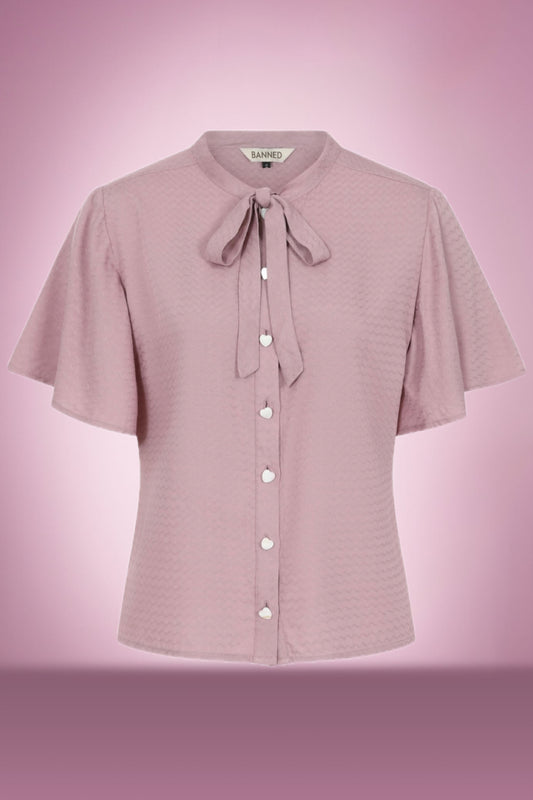 Bessie Blouse in lilac