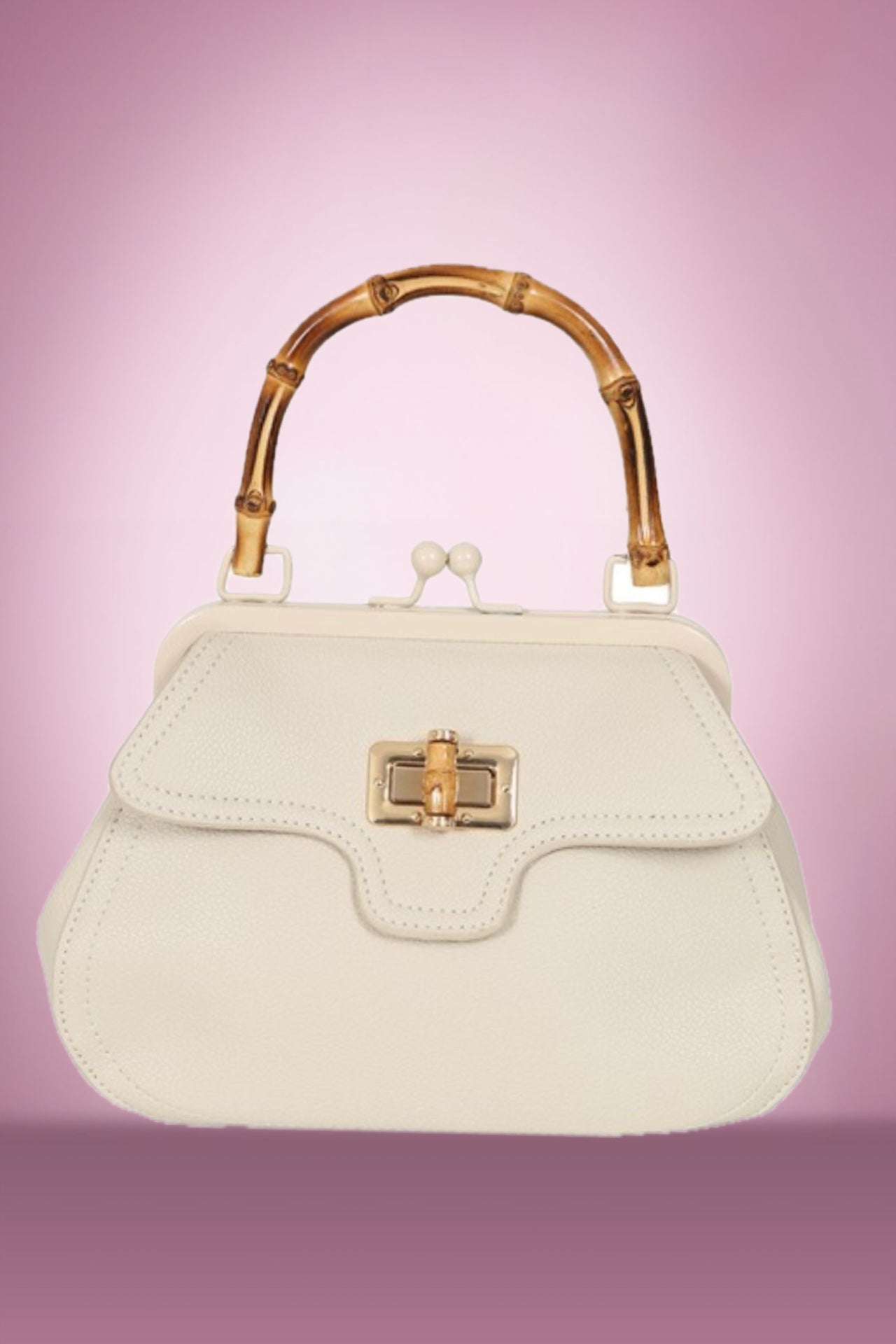 Tiki Cream Handbag