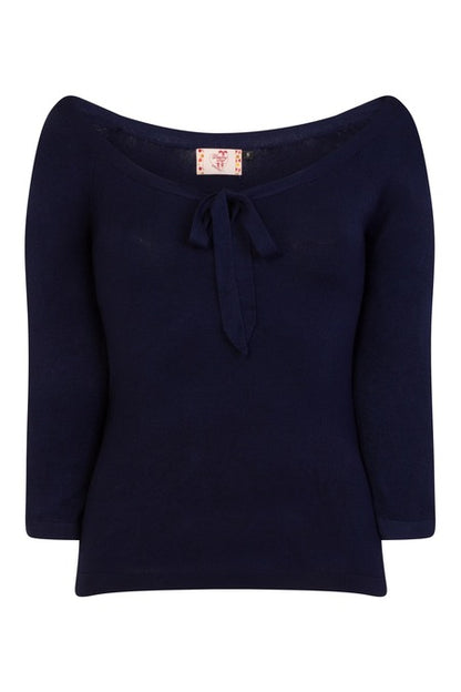 Maiden Top in Navy