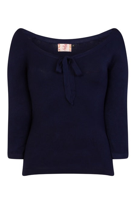 Maiden Top in Navy