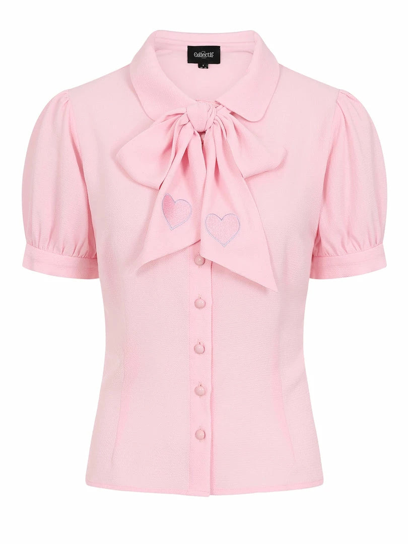 Erika Blouse in Pink