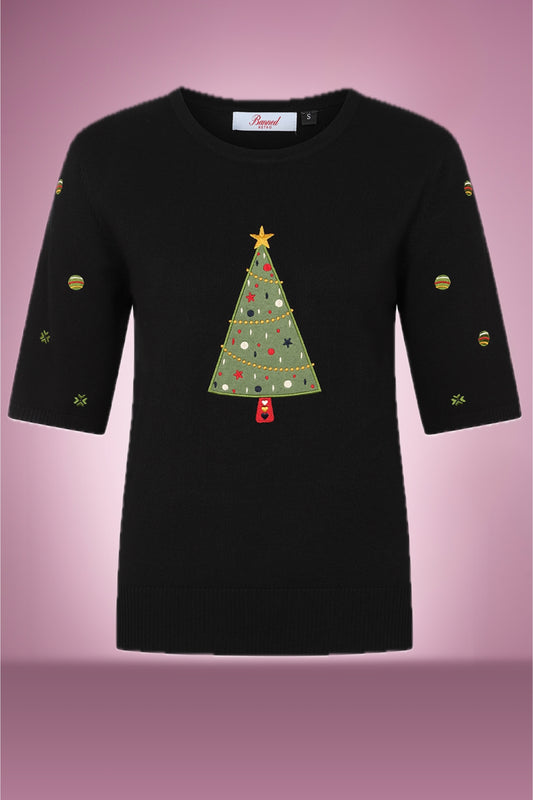 Fir Real Christmas Tree Jumper