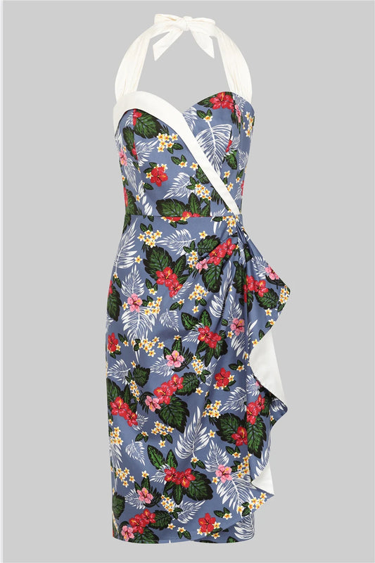 Collectif Lorna Tropical Wiggle Dress