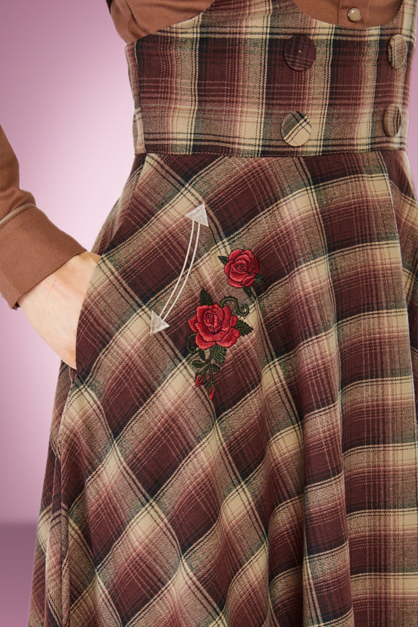 Wild Western Pinafore Skirt