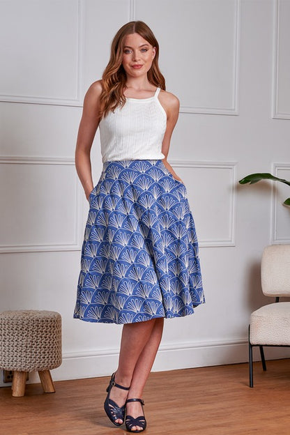 Sea Scallop Circle Skirt