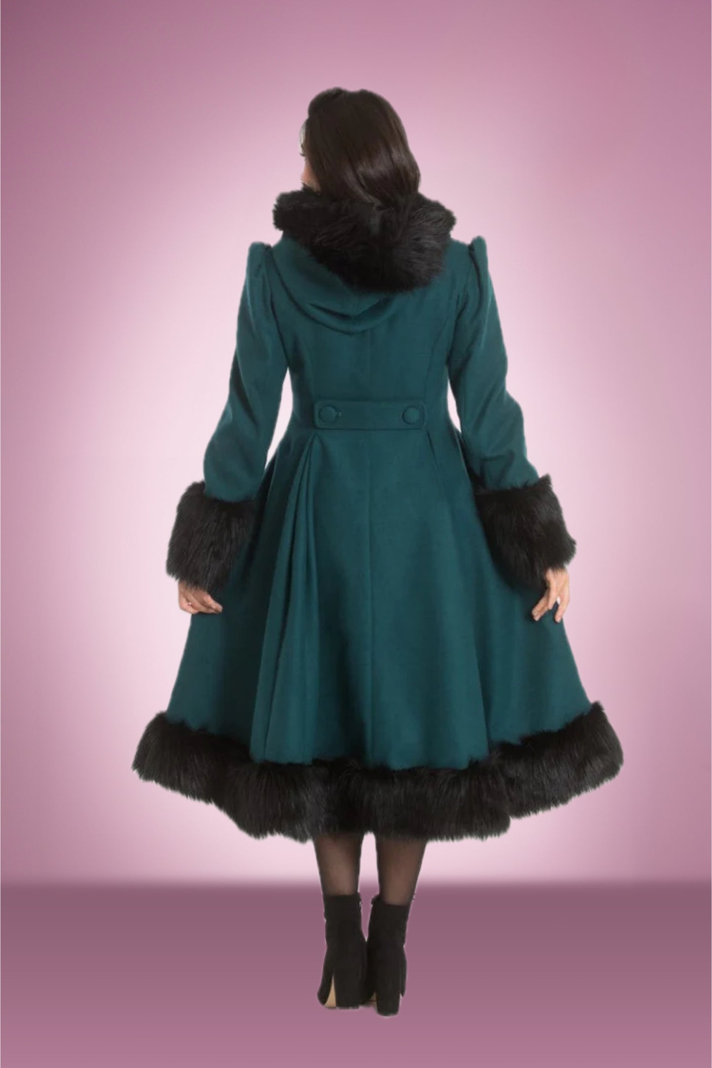 Elphaba hood Swing coat