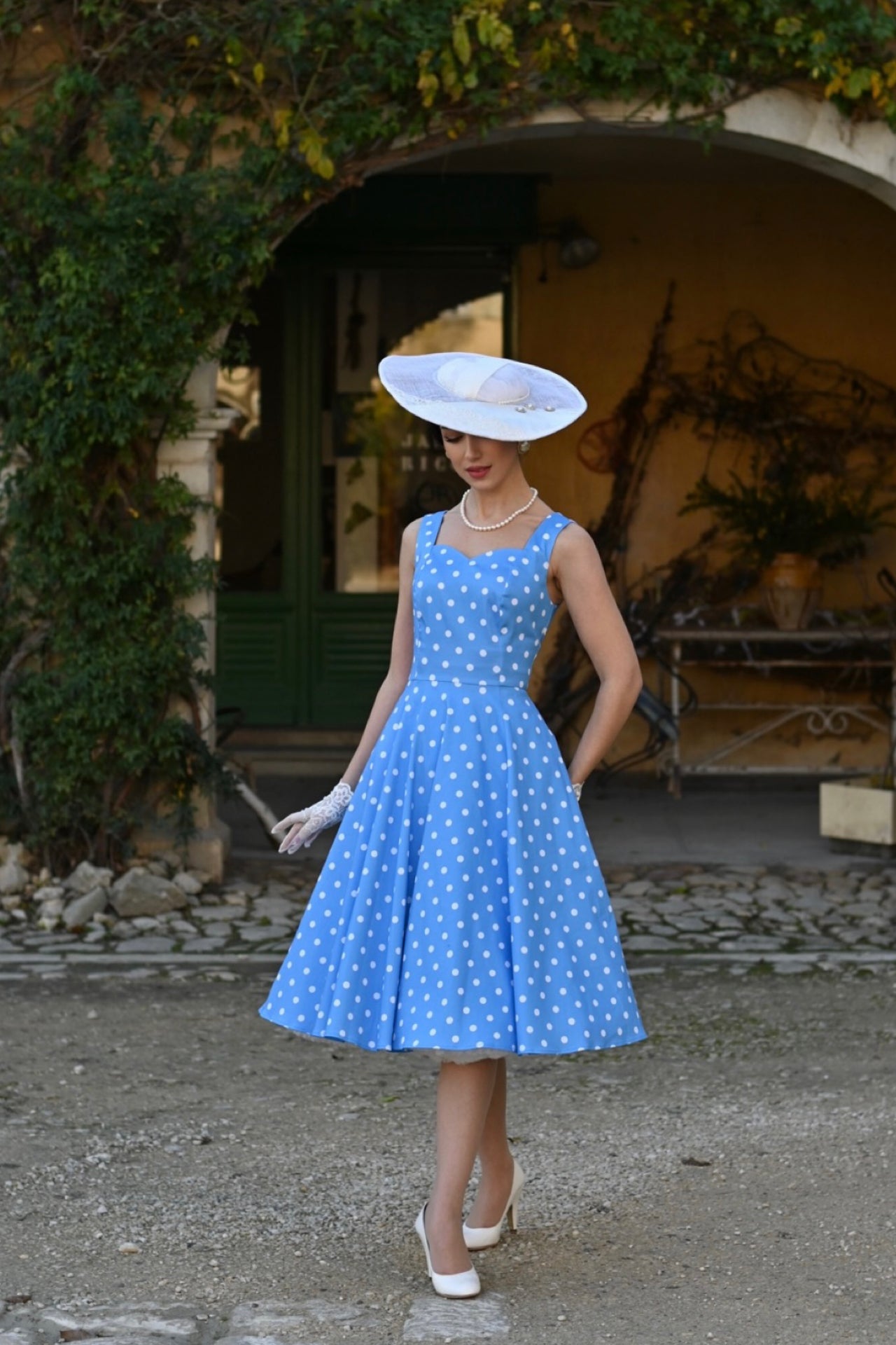 Diva Dotty Swing Dress