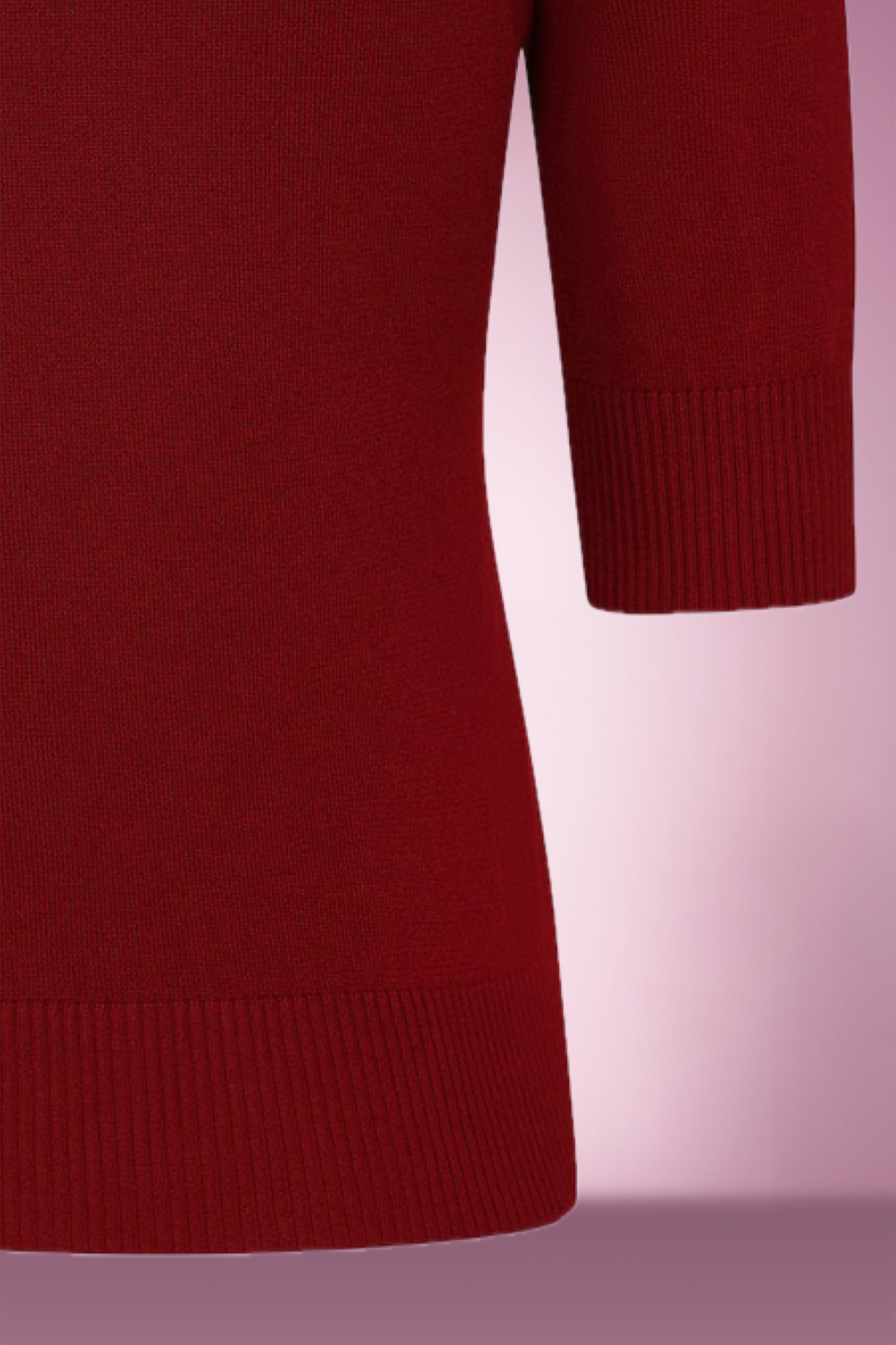 Gracie Jumper in Burgundy