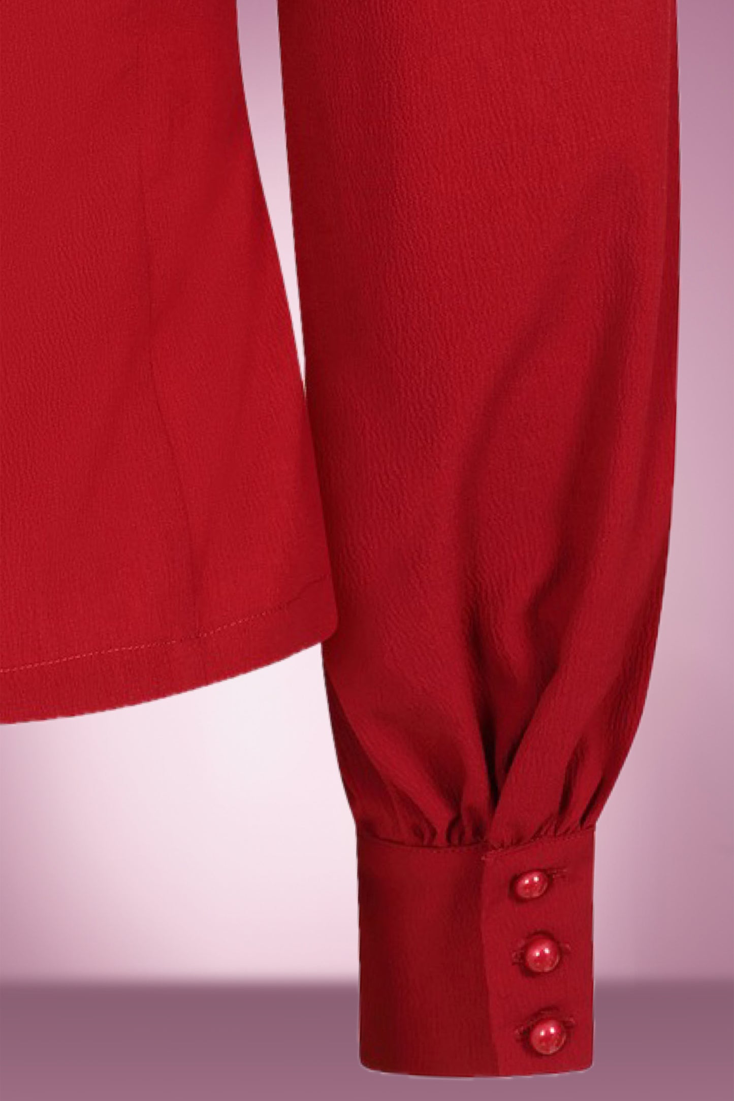 Olivia Blouse in Crimson Red