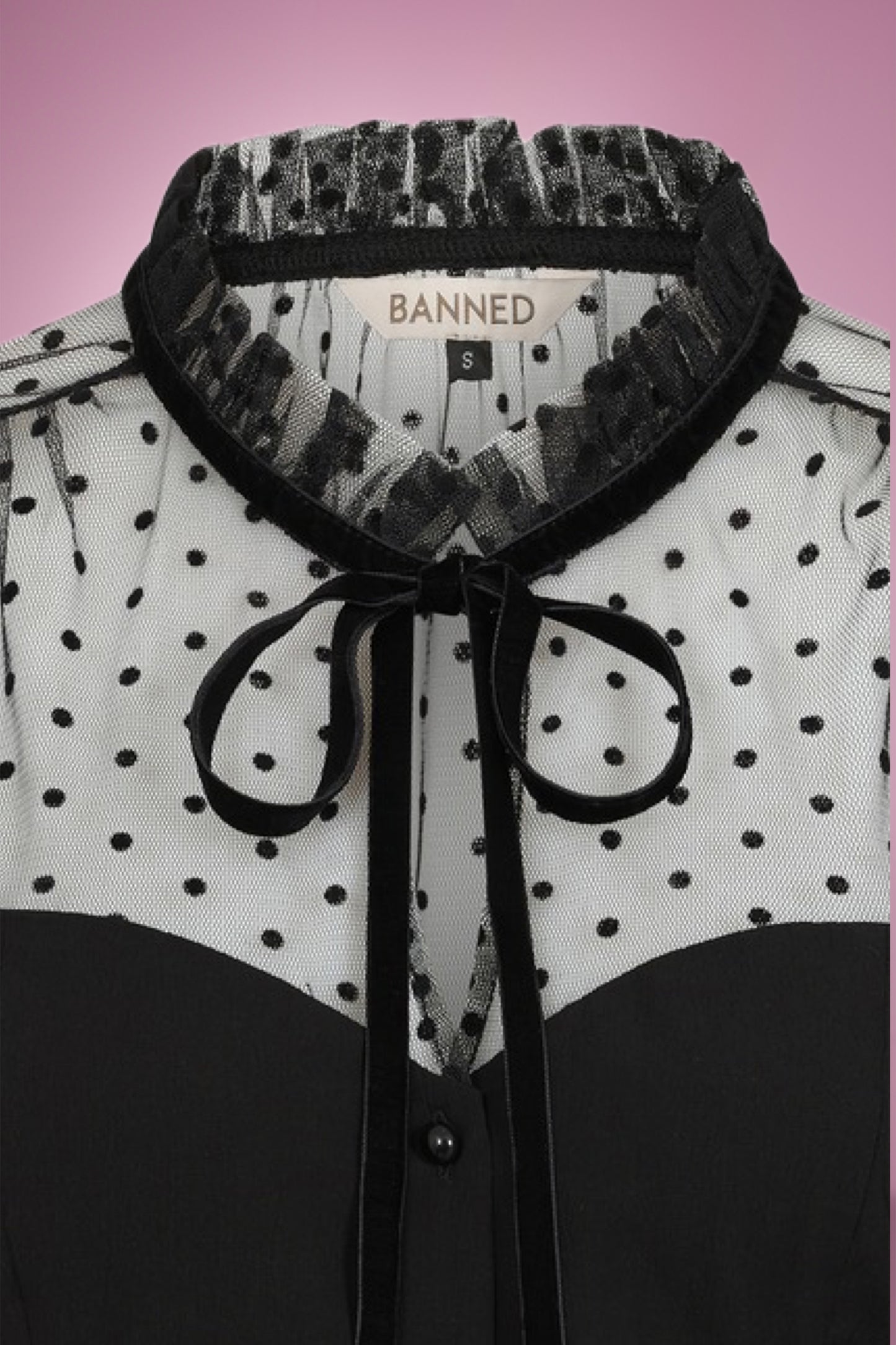 Olivia Blouse in Crimson Black