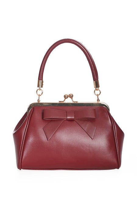 Daydream Believer Handbag in Burgundy Matt