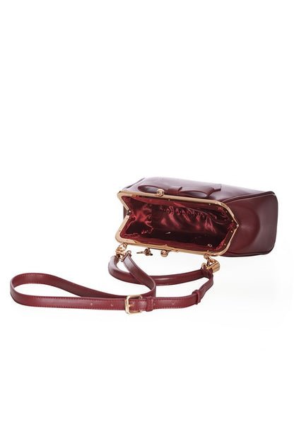 Daydream Believer Handbag in Burgundy Matt