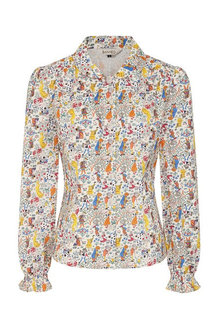 Wonderland Whimsy Blouse