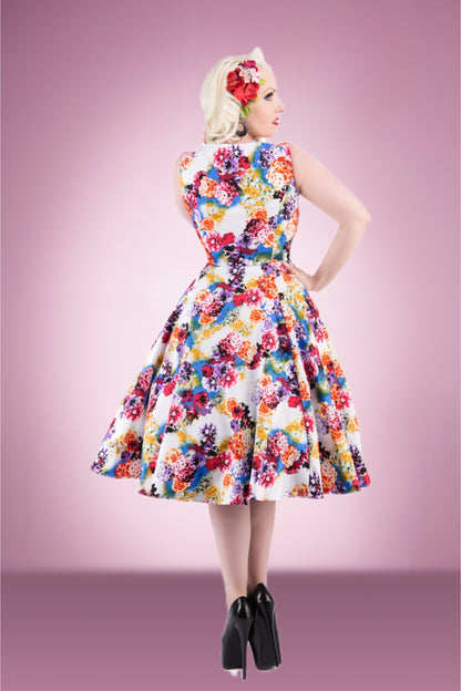 Georgina floral Swing Dress