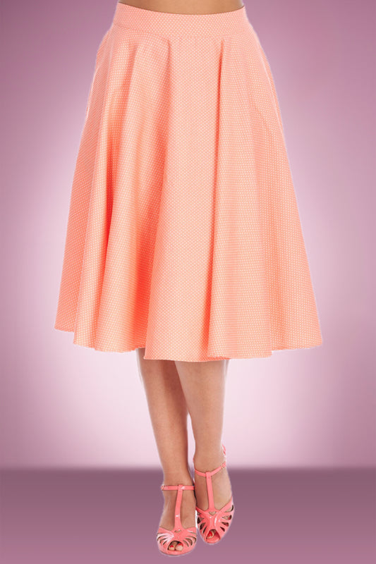 Peachy Keen Circle Skirt