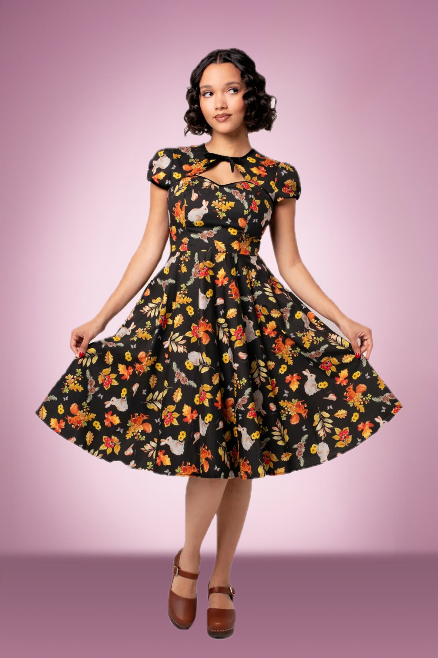 Hop to it Swing Dress