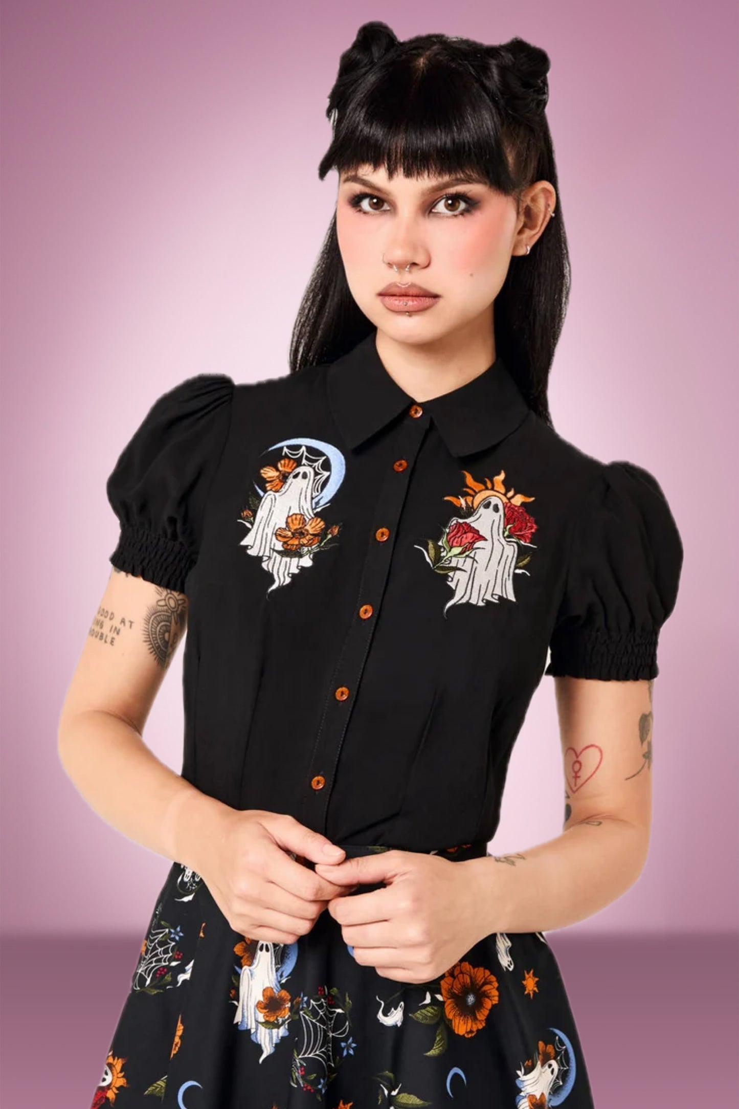 Gorgeous Ghoul Gal Blouse