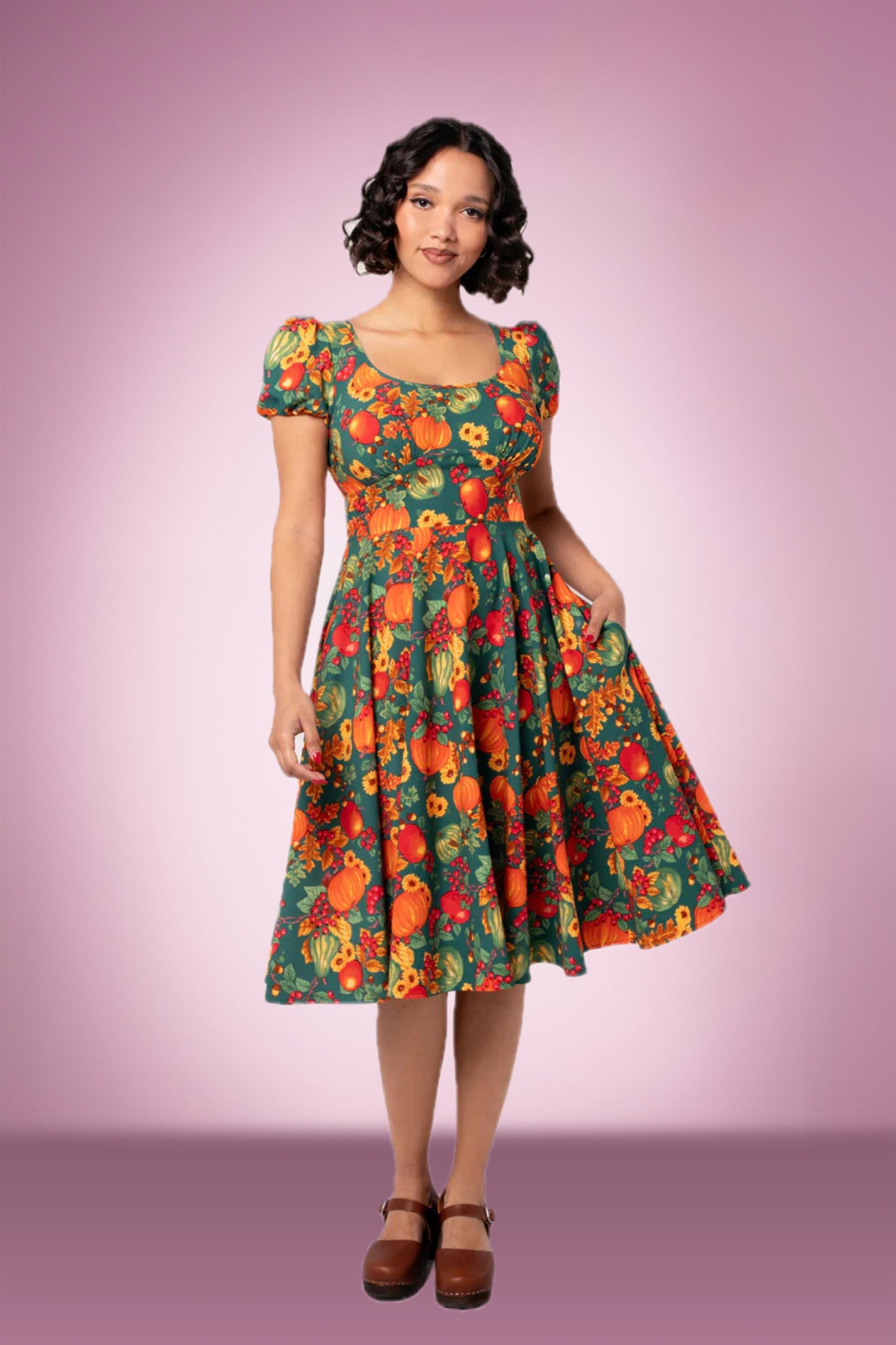 Harvest Festival Swing Dress