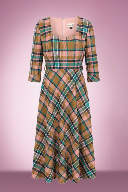 Gwendolyn Check Dress