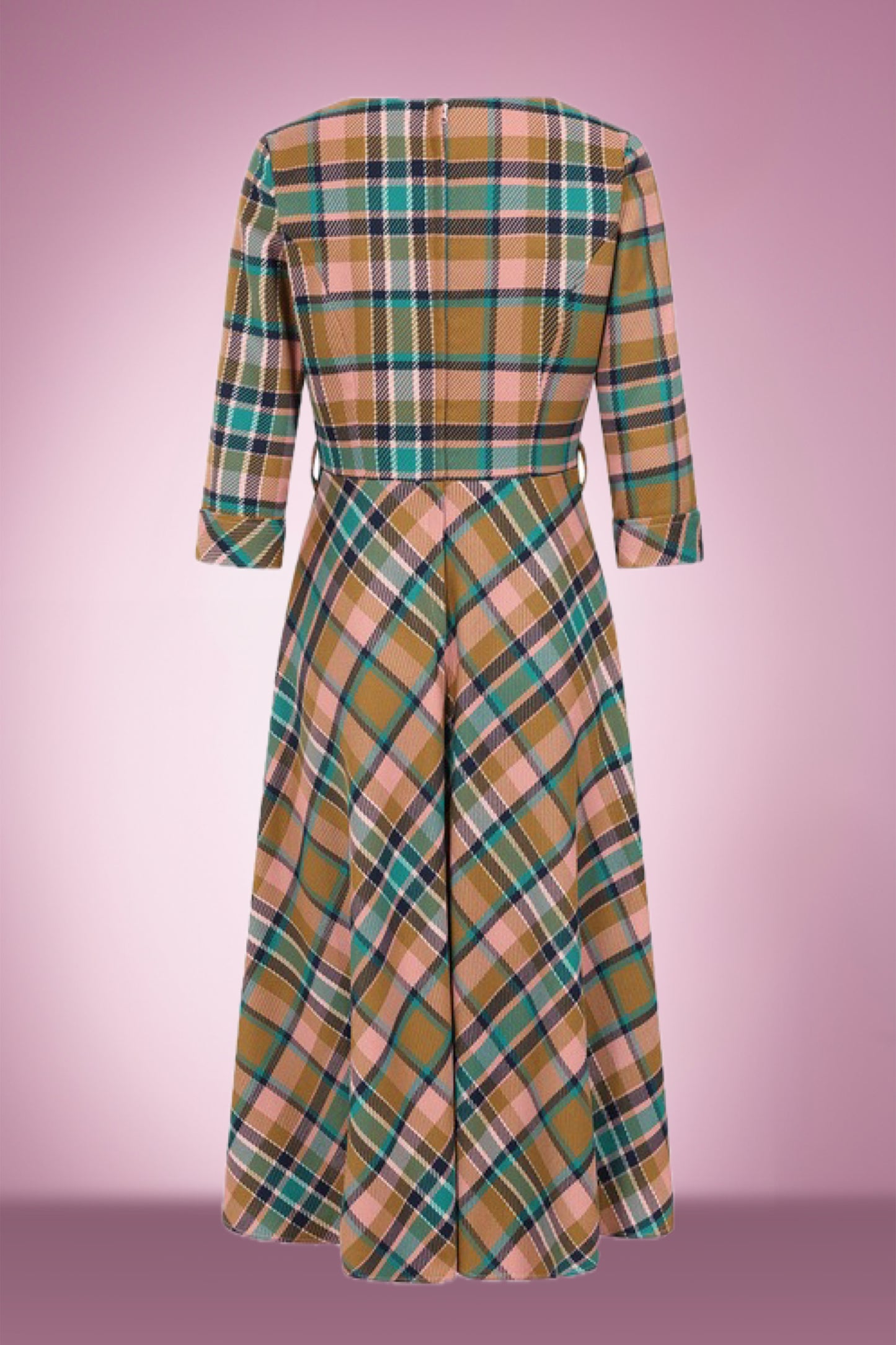 Gwendolyn Check Dress