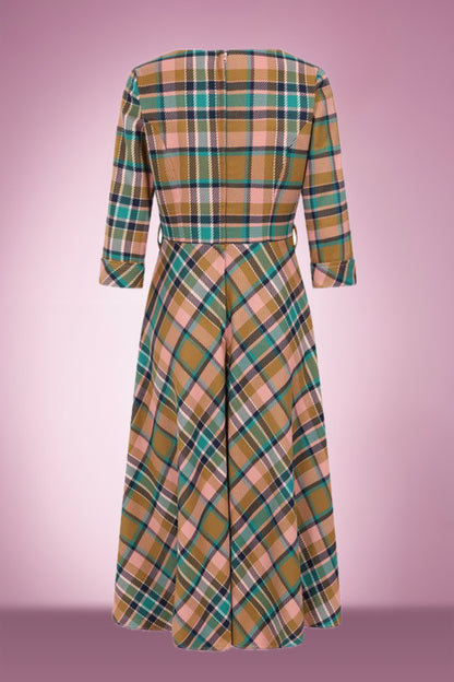 Gwendolyn Check Dress