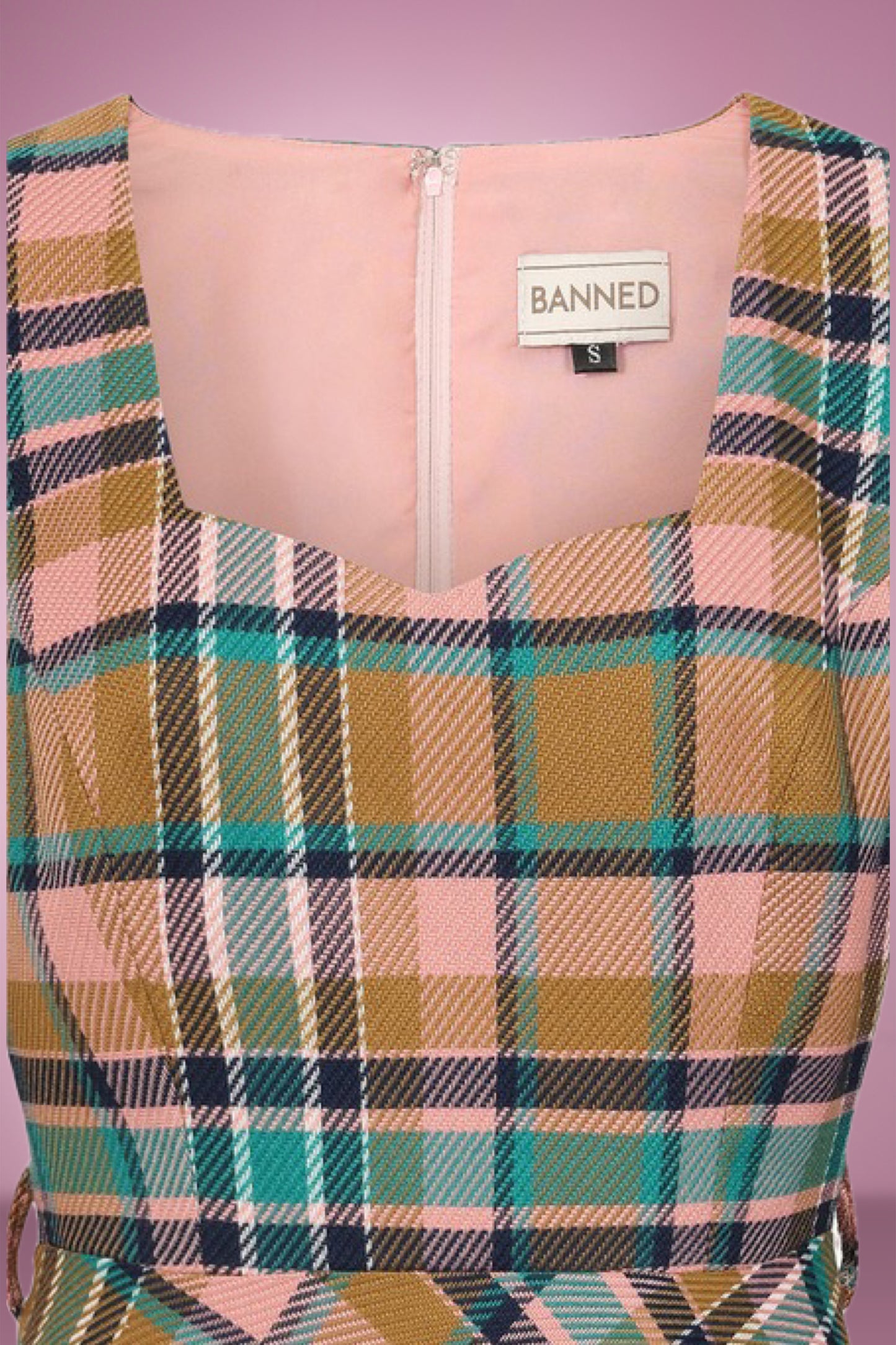 Gwendolyn Check Dress