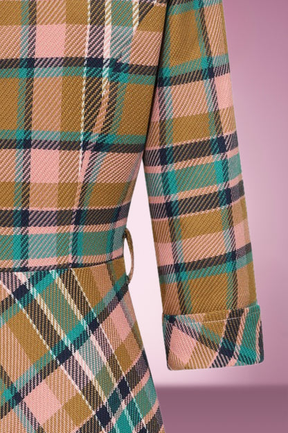 Gwendolyn Check Dress