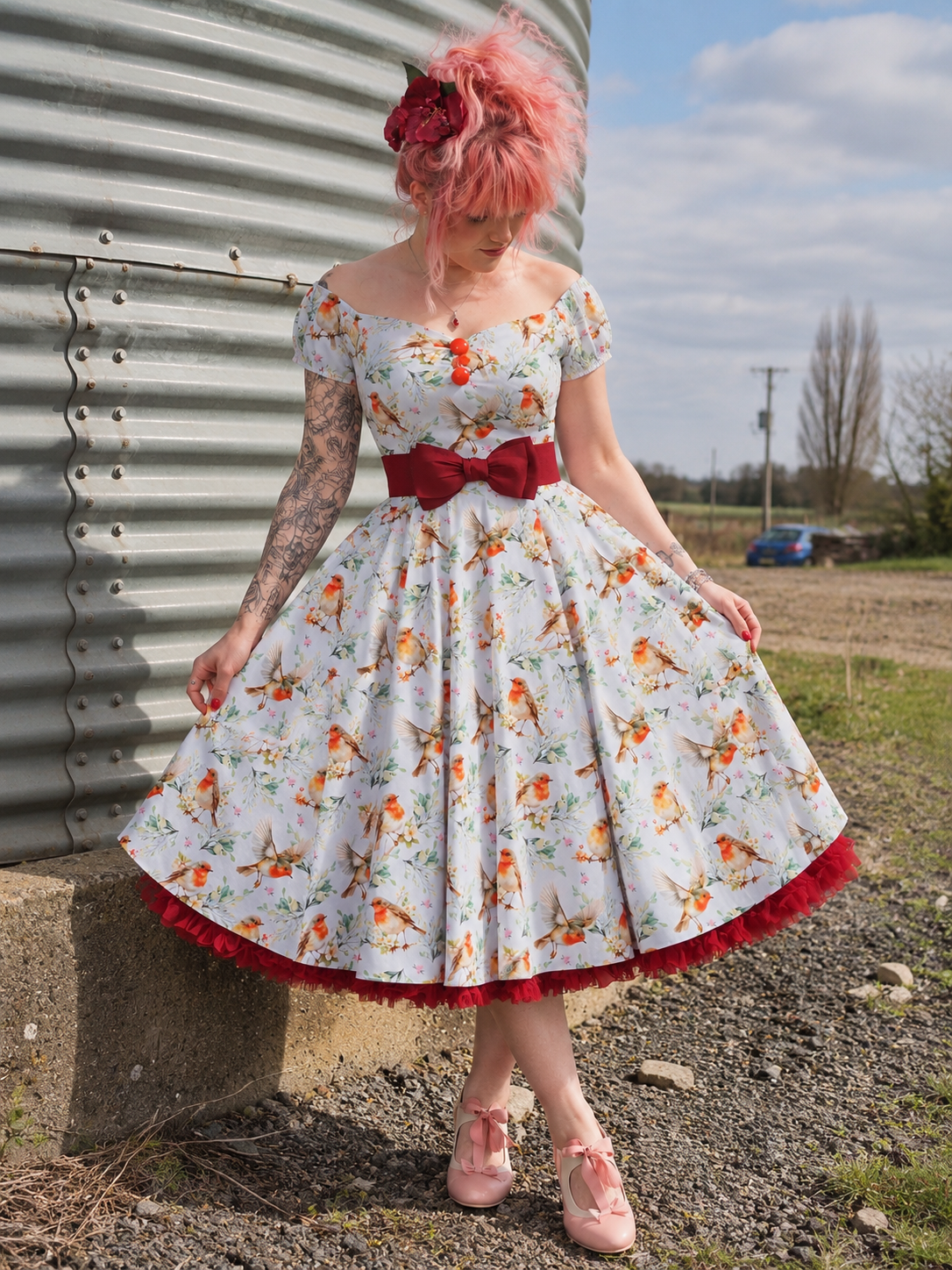 A Mothers Kiss Swing Dress ONLY AVAILABLE ON THE APP