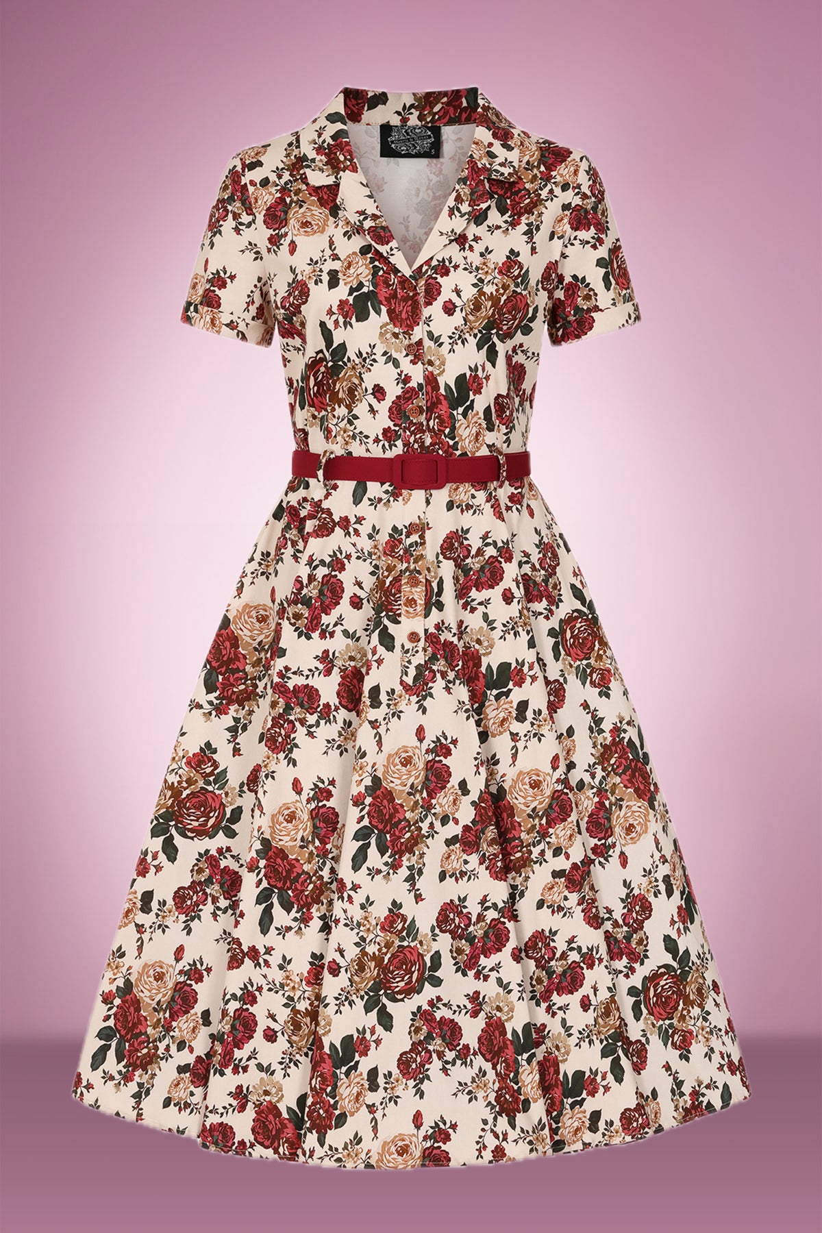 Autumnal Haze Swing Dress