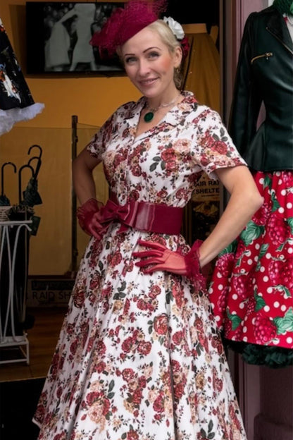 Autumnal Haze Swing Dress