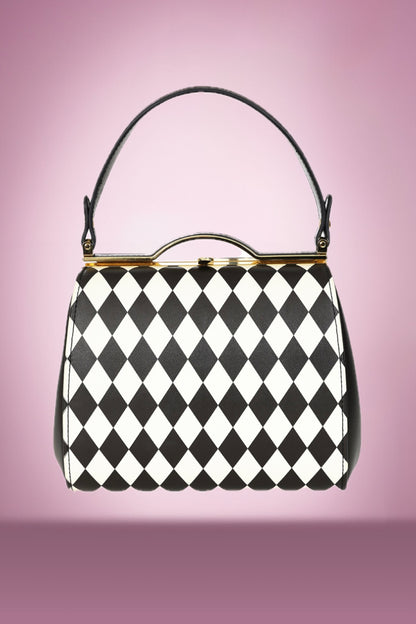 Rhona Harlequin Handbag