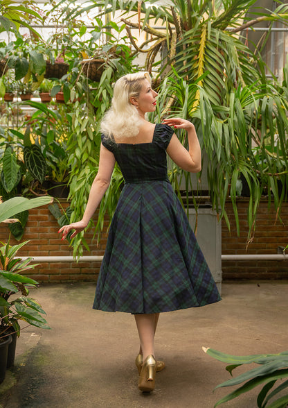 Dublin Tarten Swing Dress