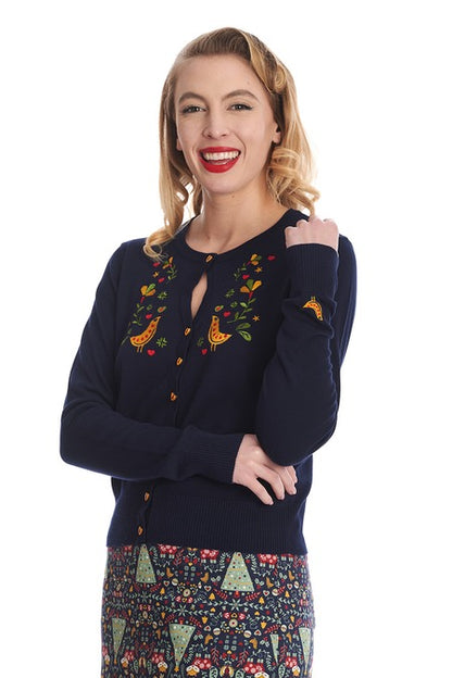 Birdy Birdy  Cardi in Navy