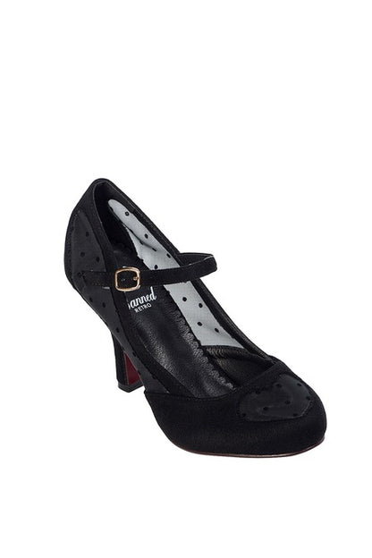 Bonnie Black Heart Shoe