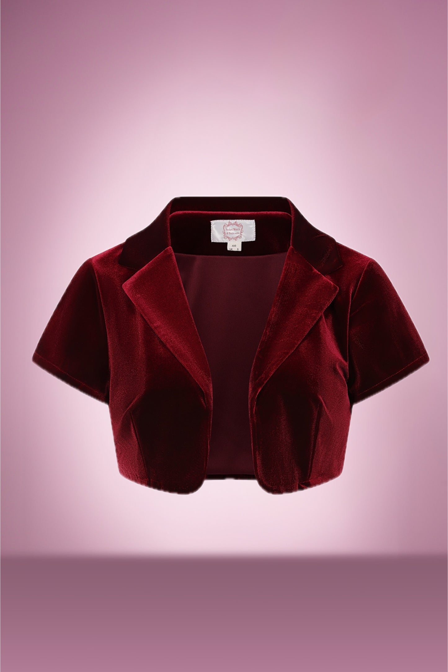 Red Vivienne Velvet Bolero