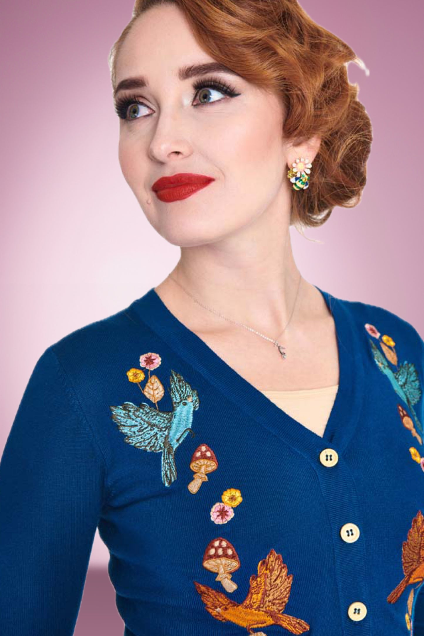 Take Flight Cardi in Royal Blue