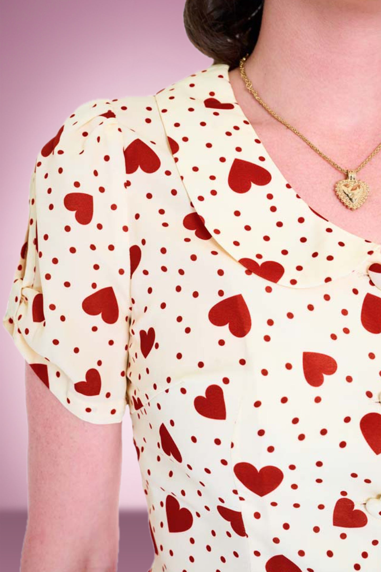 Cupid Love Heart Blouse
