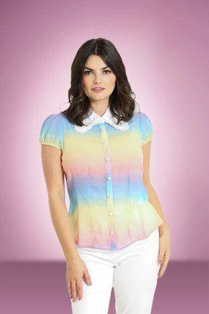 Rainbow Halo Blouse