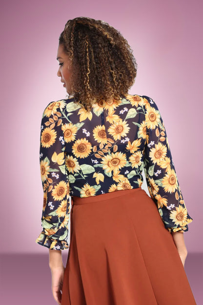 Sonnie Sunflower Blouse