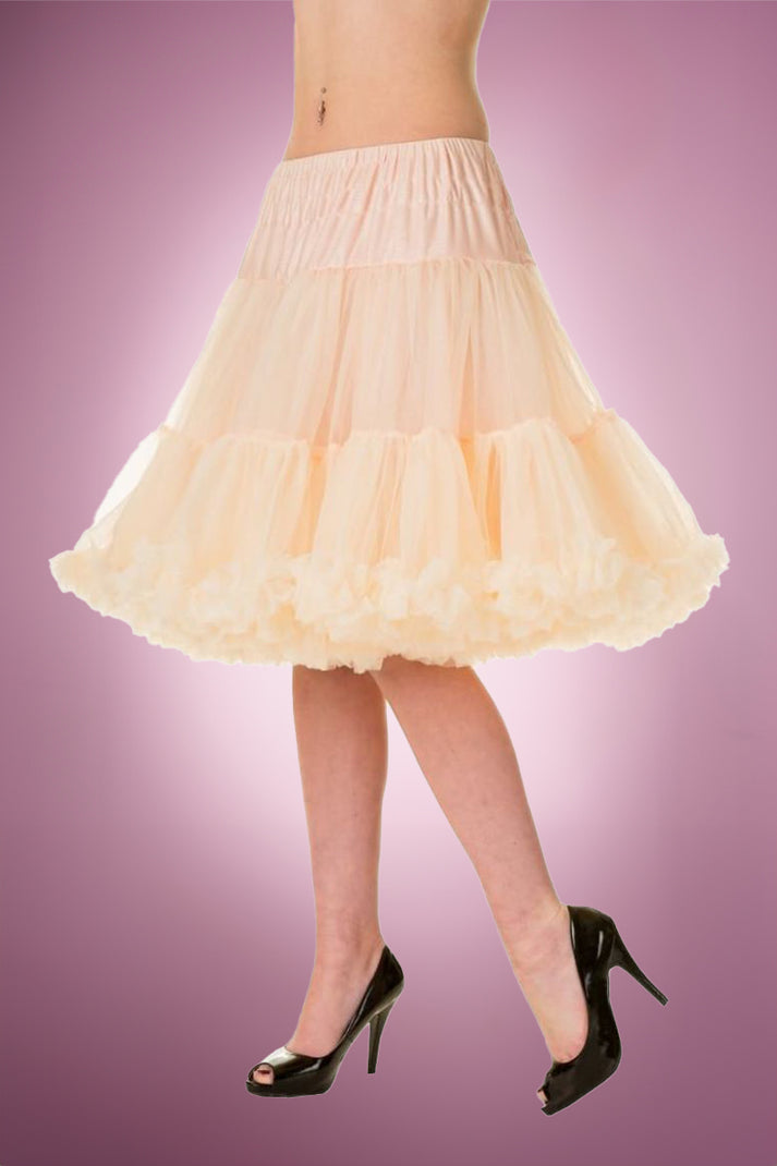 Petticoat Champagne Pocket Watch and Petticoats