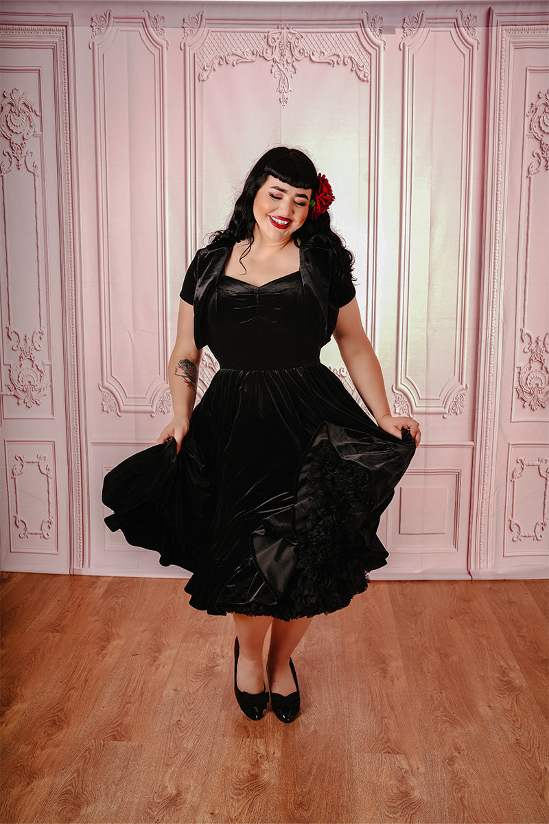 Lucia Swing Dress Pocket Watch and Petticoats