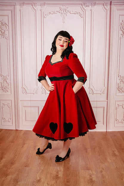 Queen of Hearts Swing Dress