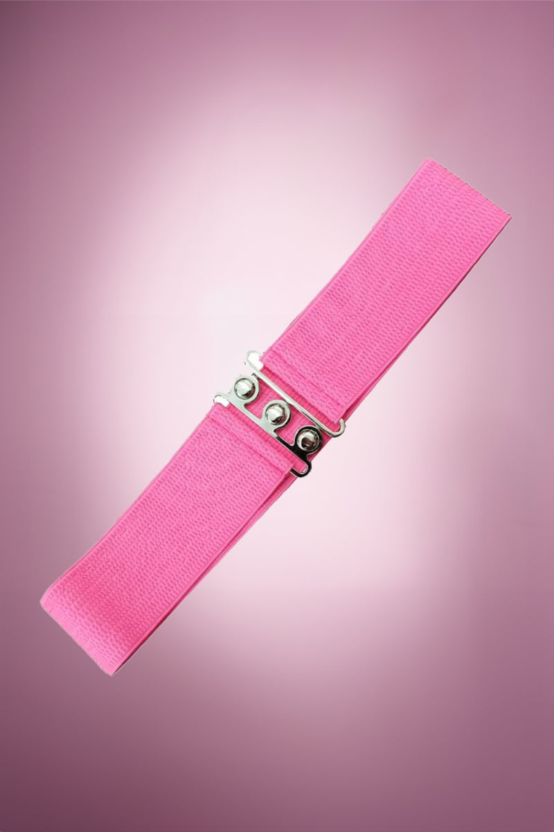 Prunella Plain Belt - Hot Pink