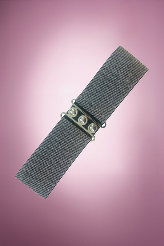 Prunella Plain Belt - Silver