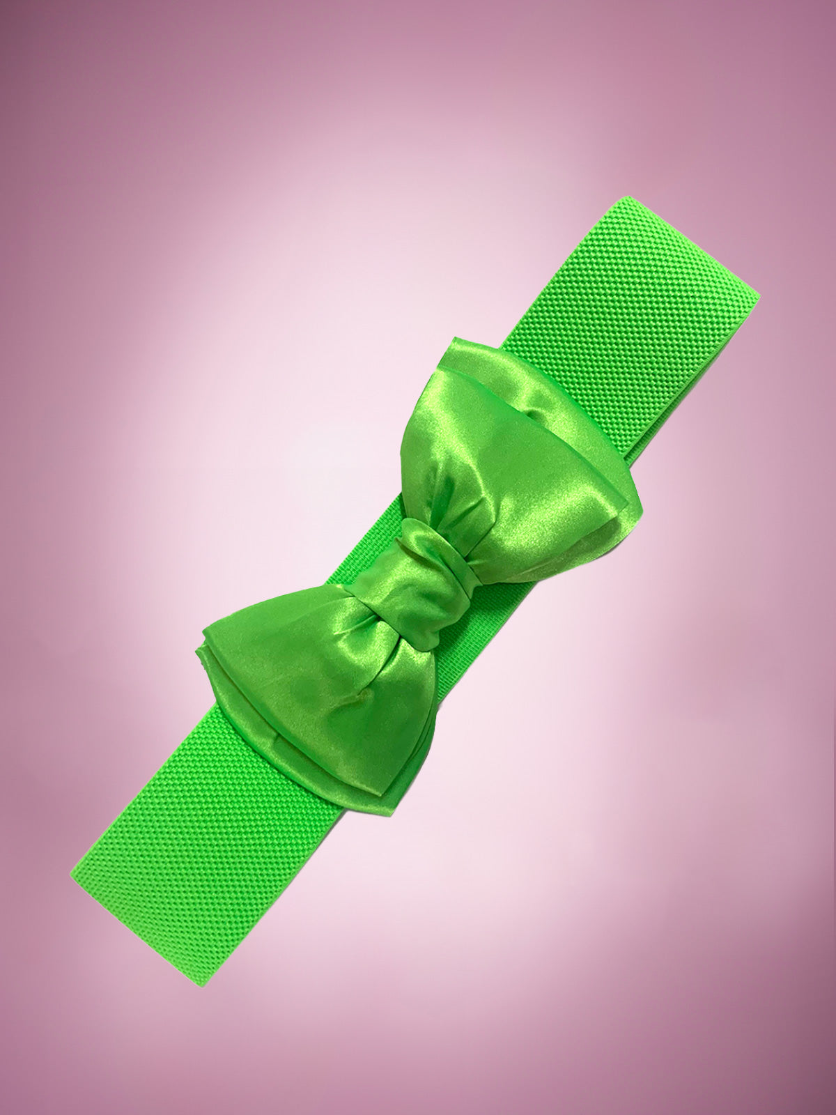 Beau Bow Belt in Halloween Green Product Photo